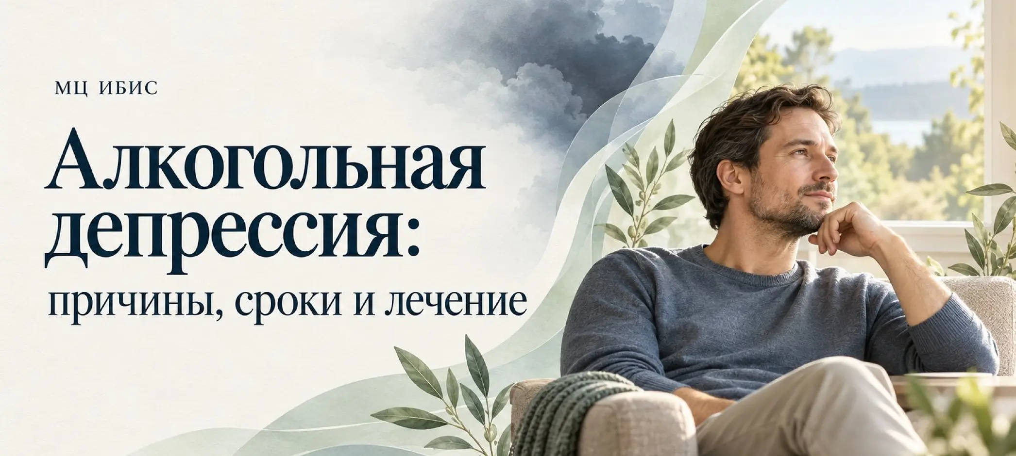 Алкогольная депрессия: причины, сроки и лечение