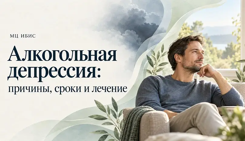 Алкогольная депрессия: причины, сроки и лечение