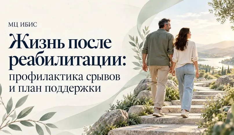 Жизнь после реабилитации: профилактика срывов и план поддержки