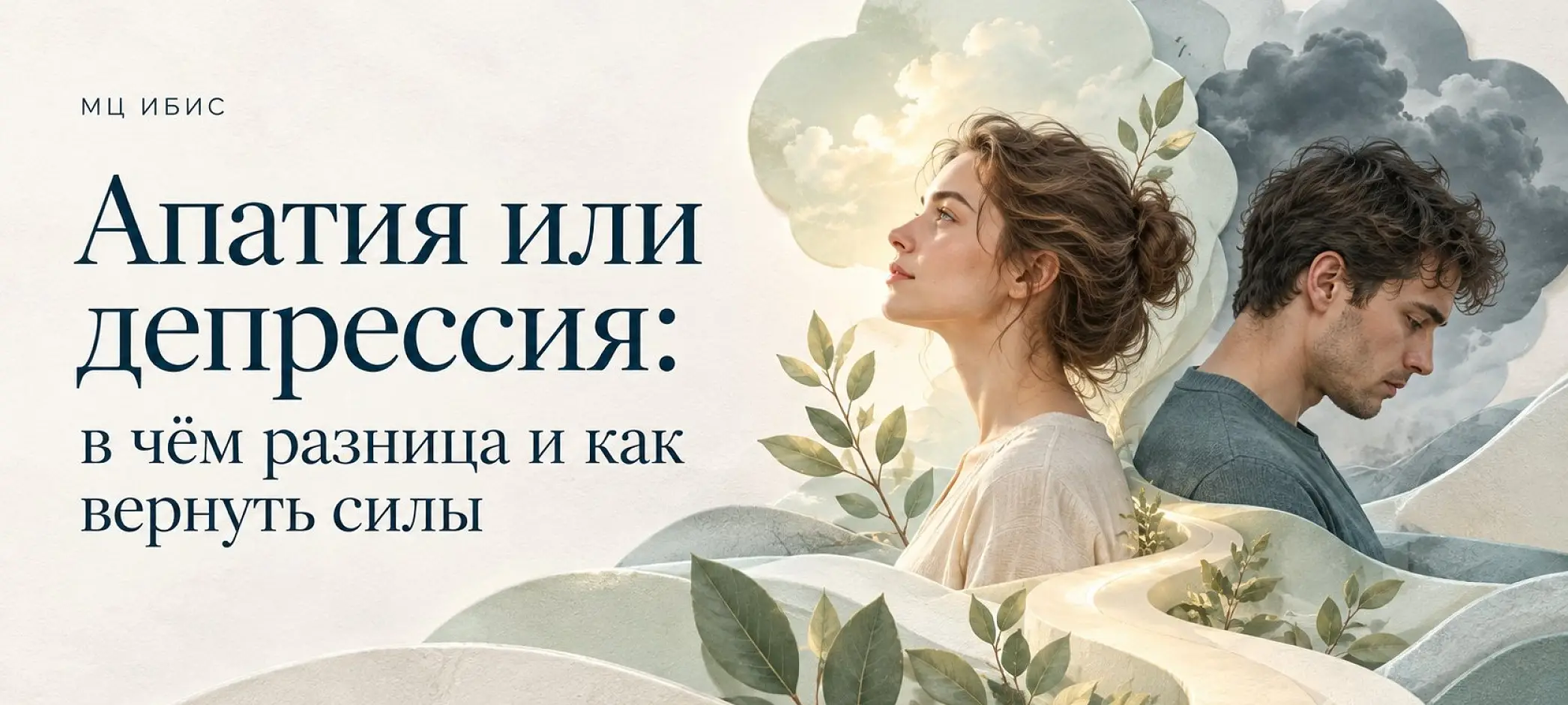 Апатия или депрессия: в чём разница и как вернуть силы