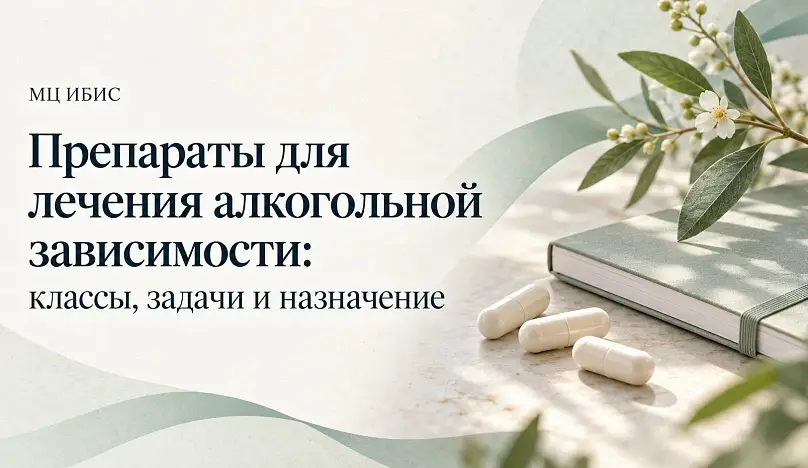 Препараты для лечения алкогольной зависимости: классы, задачи и назначение