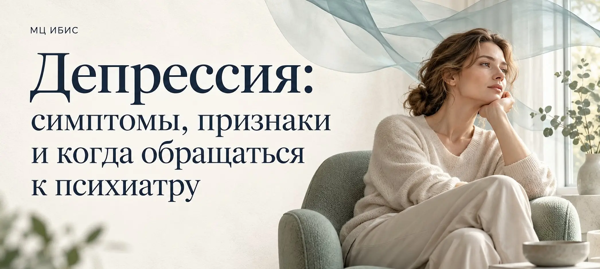Депрессия: симптомы, признаки и когда обращаться к психиатру